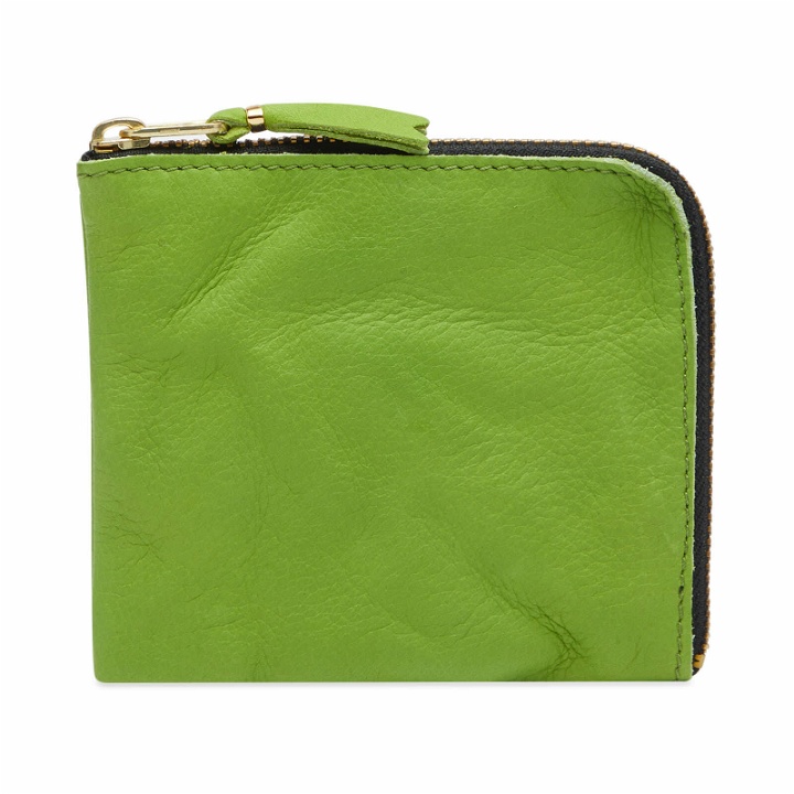 Photo: Comme des Garçons Wallet SA3100 Washed Wallet in Green