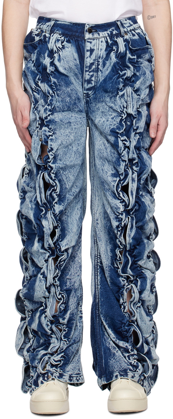 PONDER.ER Blue Flush Jeans