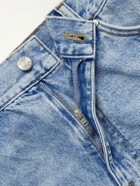 NN07 - Otis 1882 Straight-Leg Organic Denim Shorts - Blue
