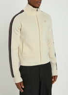 Wales Bonner Fine-knit Track Jacket Cream