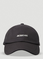 La Casquette Rond Baseball Cap in Black