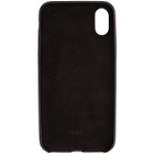 Fendi Black Shearling Forever Fendi iPhone X Case