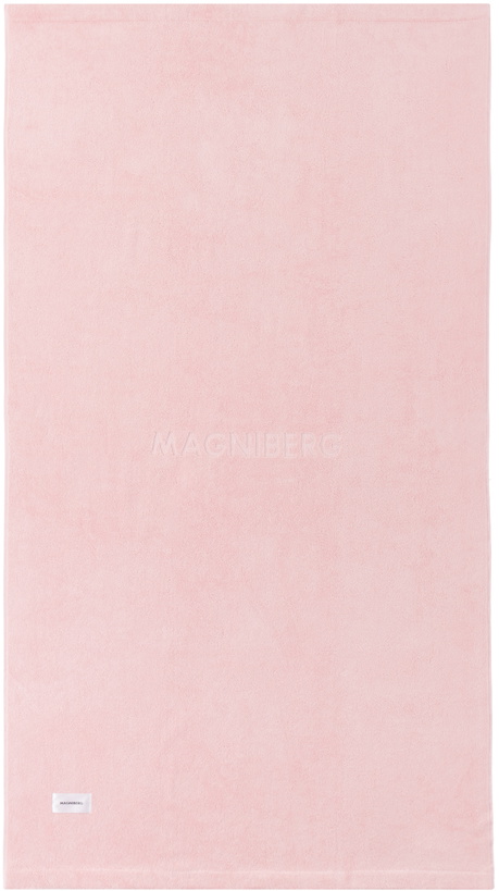 Photo: MAGNIBERG Pink Gelato Bath Sheet