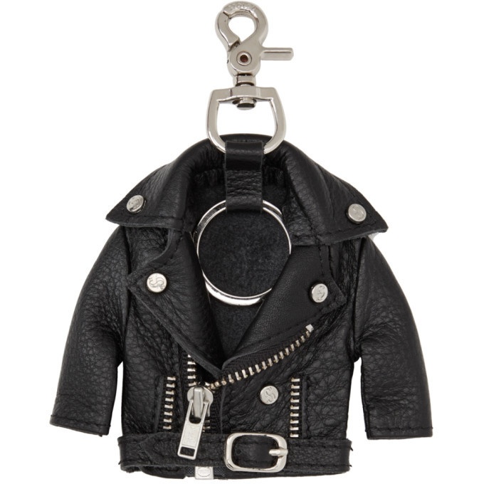 Photo: Stolen Girlfriends Club Black Leather Jacket Keychain
