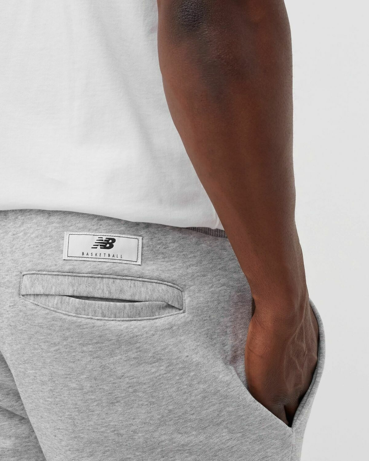 New Balance Grey Mens - - New Essential Sweatpants Balance Hoops Sweatpant