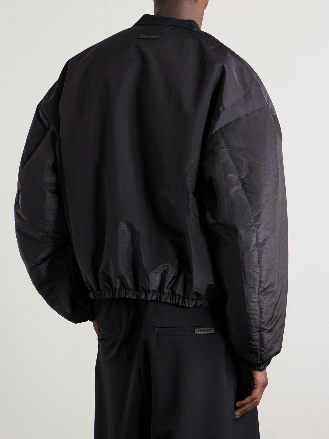 Fear of God - Padded Shell Bomber Jacket - Black