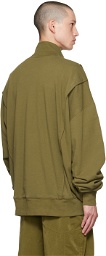 A. A. Spectrum Green Rossbert Sweatshirt