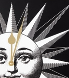 Fornasetti Grande Sole metal wall clock
