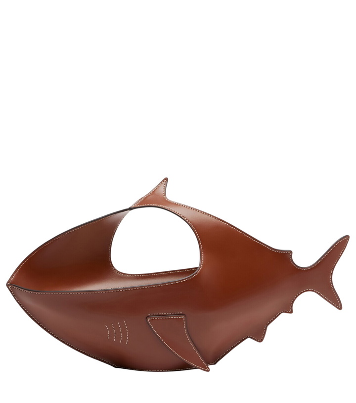 Photo: Staud Shark leather top-handle bag
