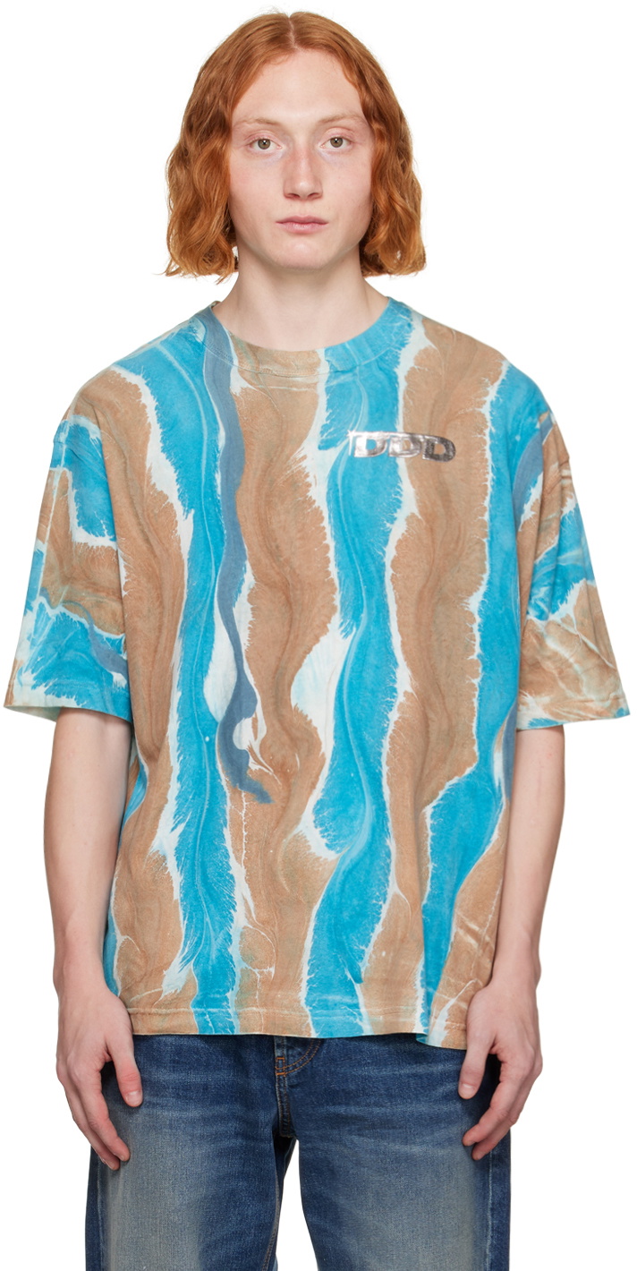 Diesel Blue T-Wash-L2 T-Shirt Diesel