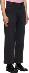 ADER error Black Sig; TRS Tag 01 Jeans