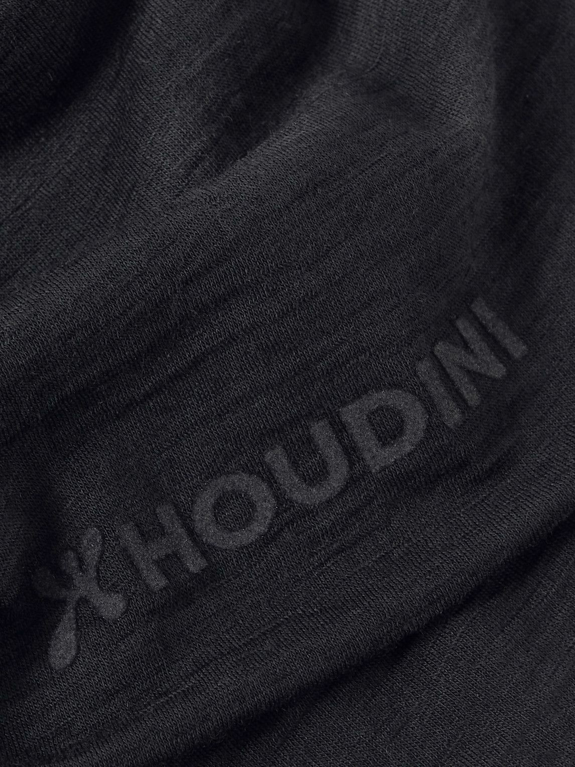 Houdini - Desoli Logo-Print Merino Wool Beanie - Black