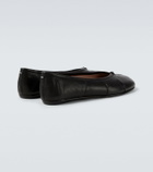 Maison Margiela Tabi leather ballet flats