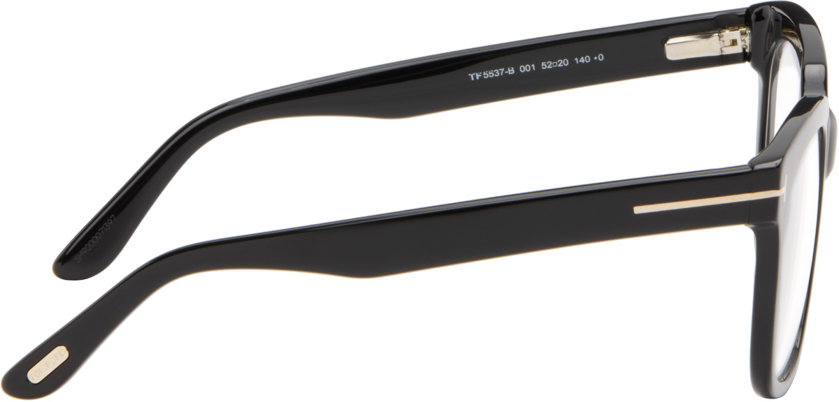 TOM FORD Black Icon Block Square Blue Light Glasses