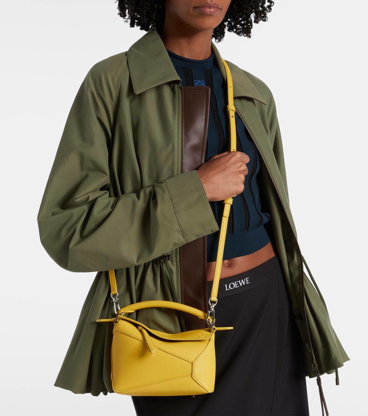 Loewe Puzzle Edge Mini leather crossbody bag