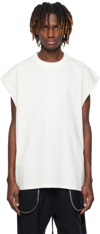 Photo: thom/krom White M TS 847 Tank Top