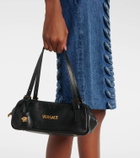 Versace Tag Bowling Medium leather shoulder bag