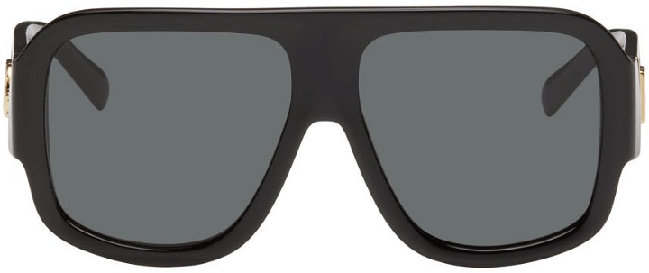 Photo: Dolce & Gabbana Black Large Sunglasses
