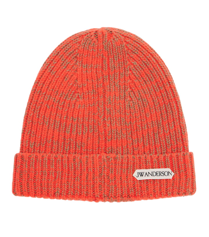 Photo: JW Anderson Ribbed-knit wool and cotton beanie