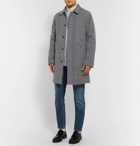 A.P.C. - Ivan Herringbone Wool-Blend Coat - Men - Gray