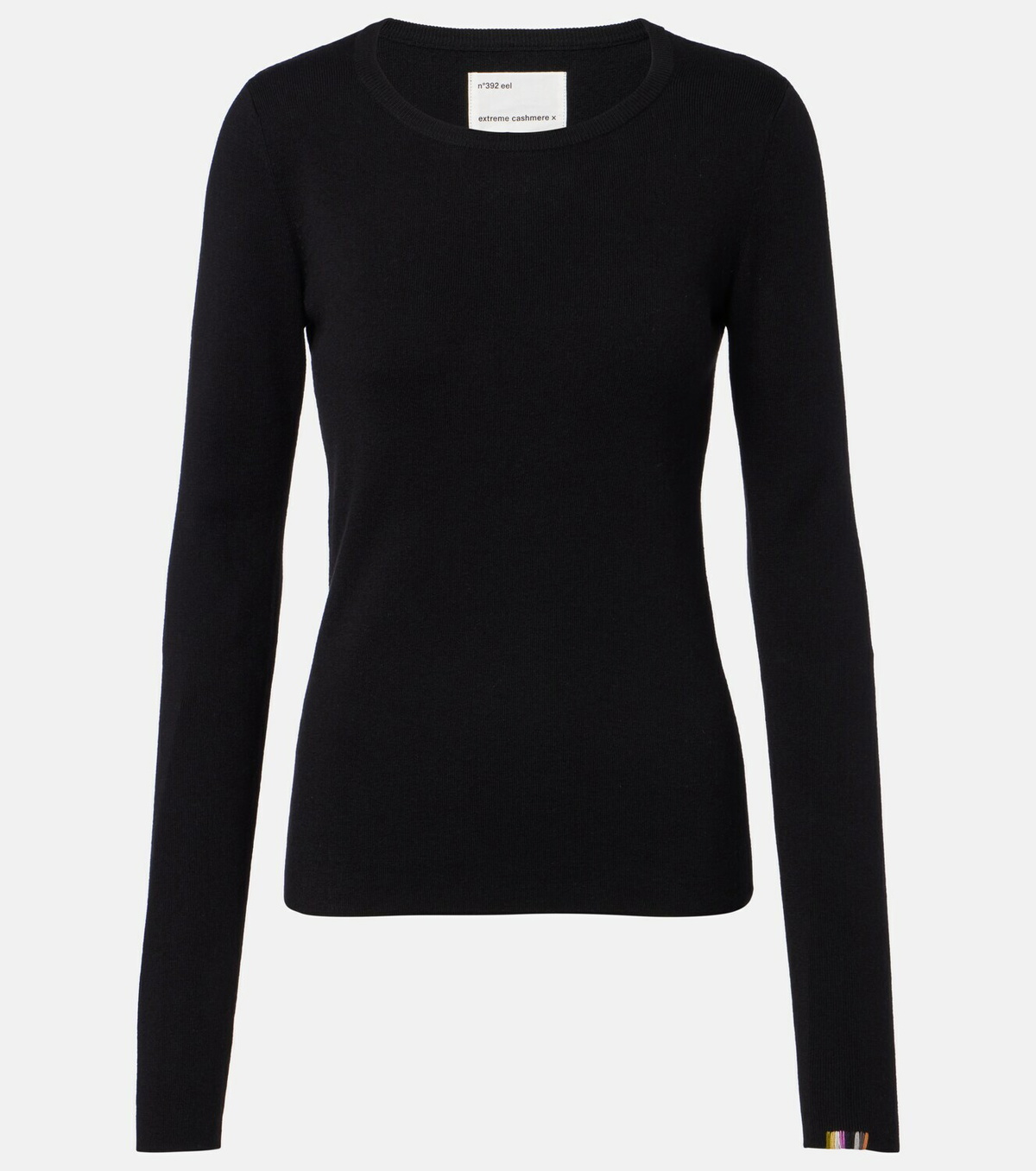 Extreme Cashmere N°392 Eel cotton and cashmere top