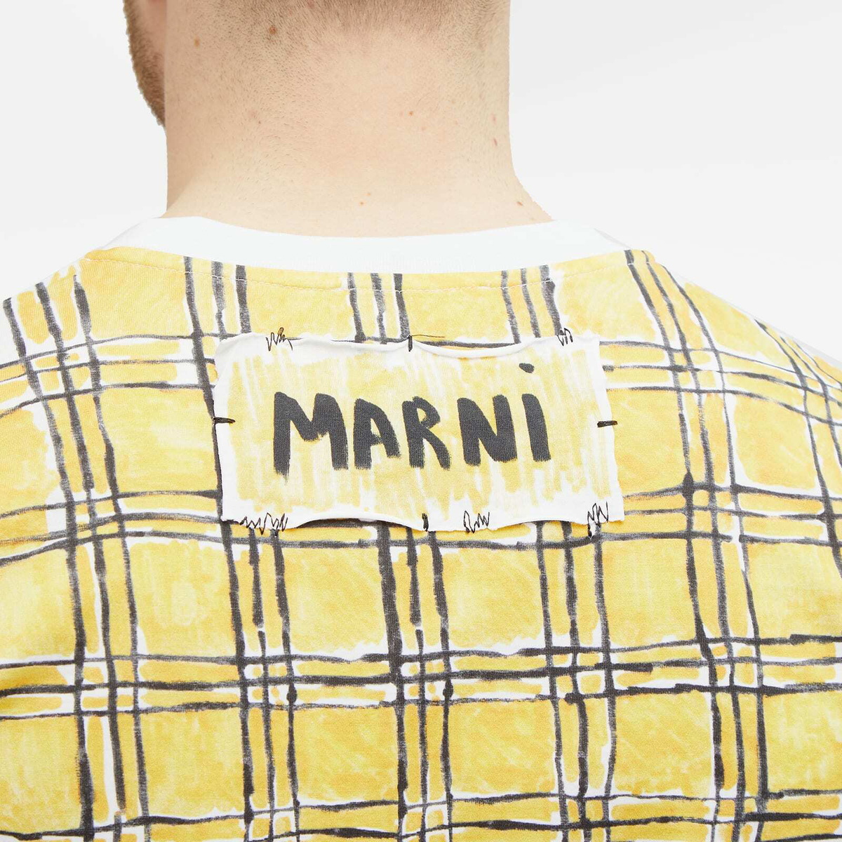 MARNI two fabric tee