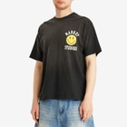 MARKET Men's Smiley Lockup T-Shirt in Jet-Set-Black