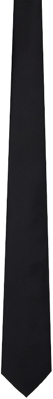 Photo: Emporio Armani Black Pure Silk Tie