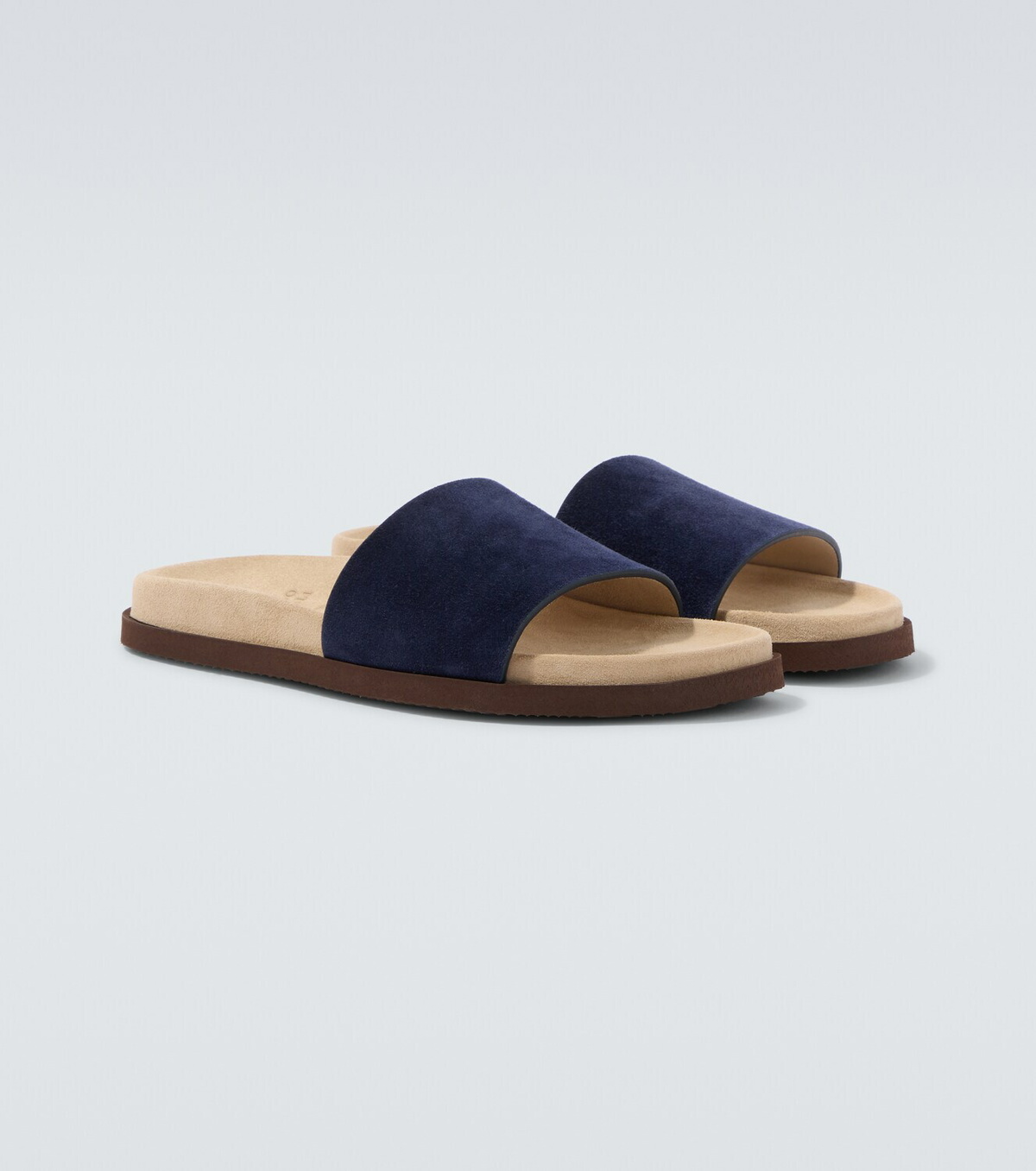 Brunello Cucinelli Suede slides