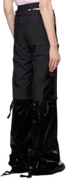 Ottolinger Black Baggy Cargo Pants