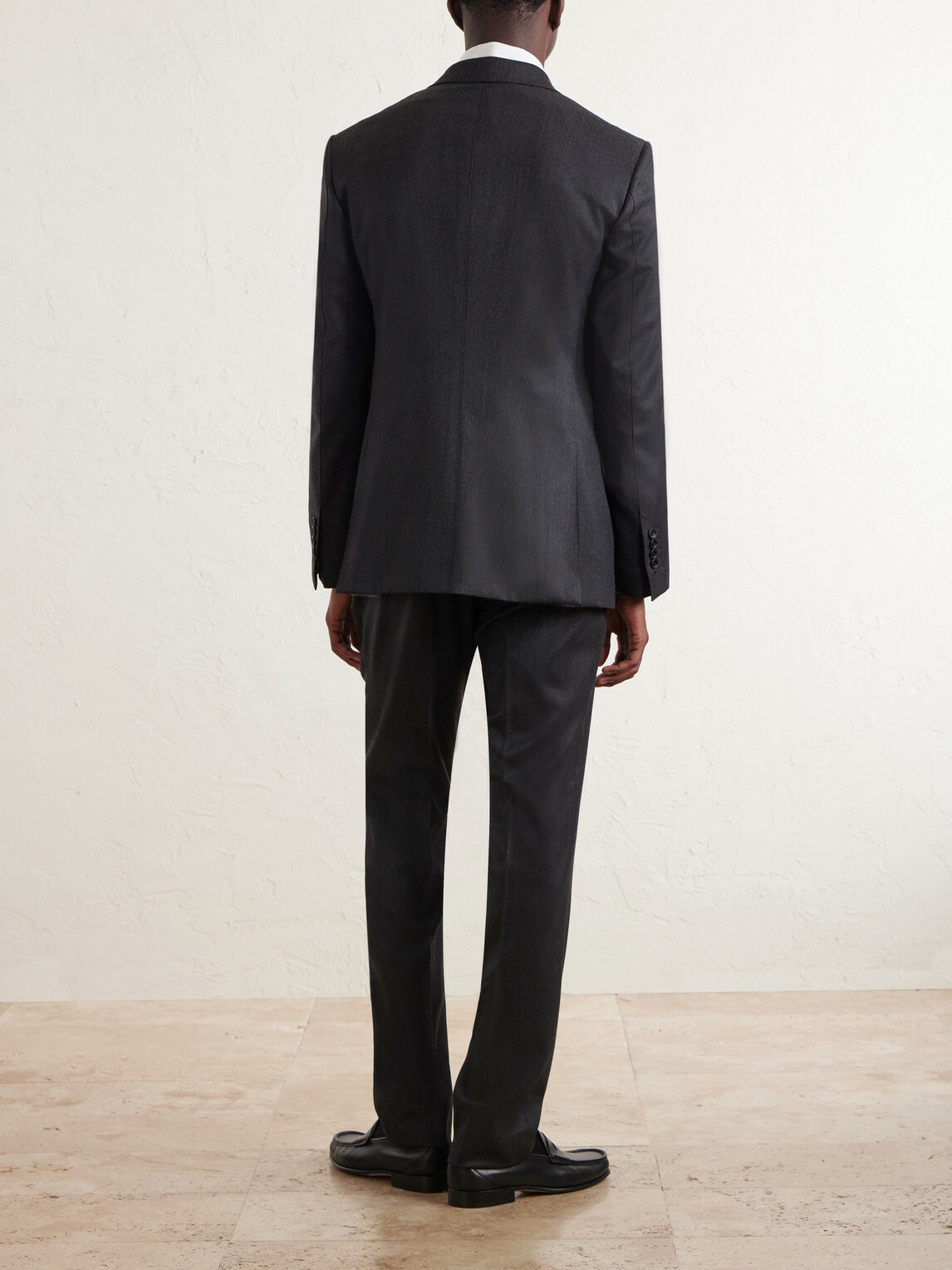 TOM FORD - Shelton Wool-Twill Suit Jacket - Gray