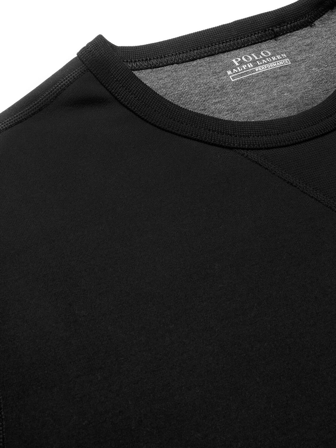 Polo Ralph Lauren - Logo-Embroidered Jersey Sweatshirt - Black