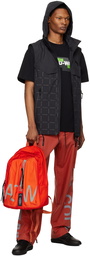 A-COLD-WALL* Red Overset Tech Cargo Pants