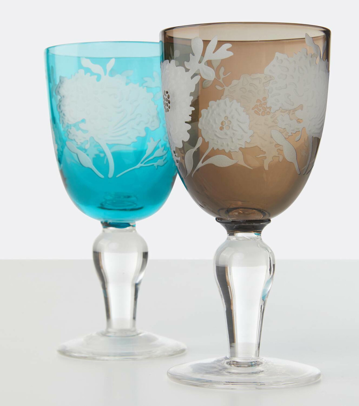 Polspotten Peony set of 6 wine glasses