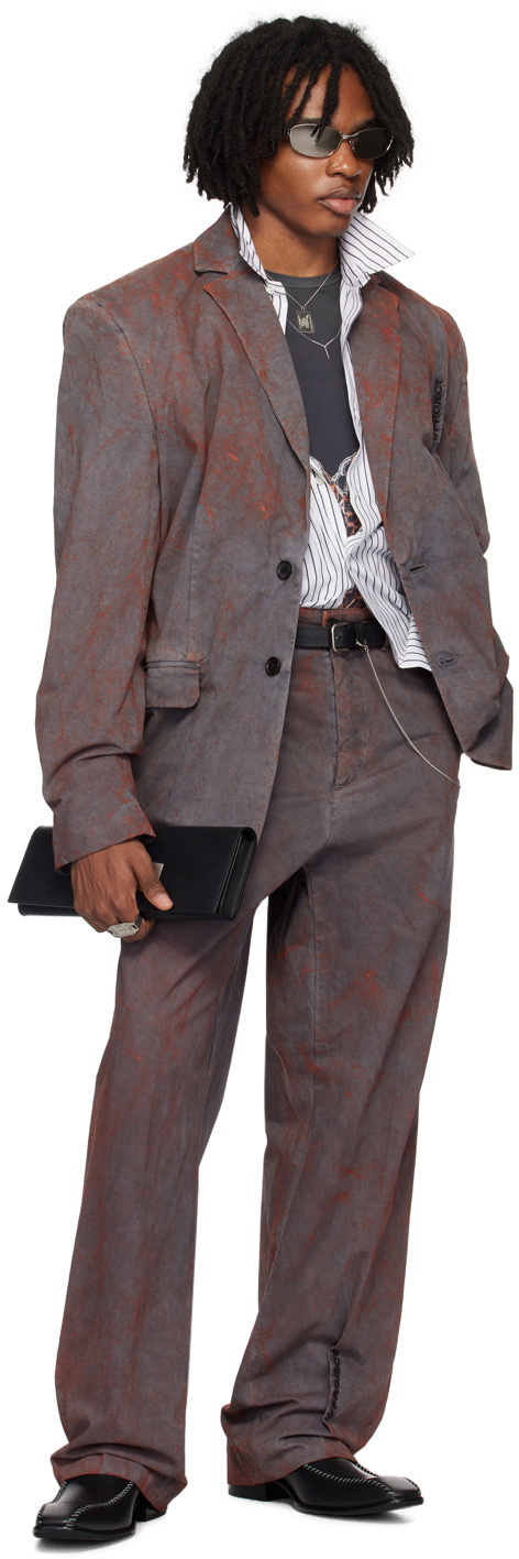 Y/Project Gray Pinched Blazer