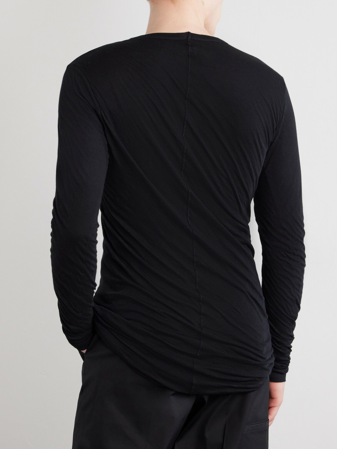 Rick Owens - Double Cotton T-Shirt - Black
