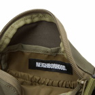 Neighborhood Men's Shoulder Pouch Bag in Olive Drab