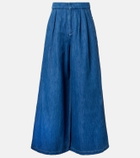 'S Max Mara Nastro cropped wide-leg jeans