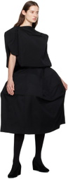 Comme des Garçons Black Sleeveless Blouse