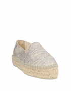 Manebí Womens Espadrilles Platinum