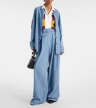 Dries Van Noten Oversized denim shirt