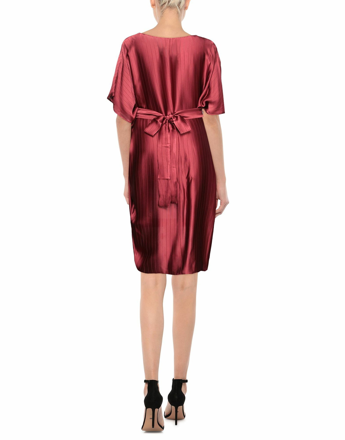 Jijil Womens Midi dress Burgundy