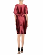 Jijil Womens Midi dress Burgundy