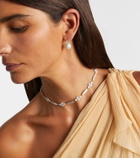 Kamyen 18kt gold choker with diamonds