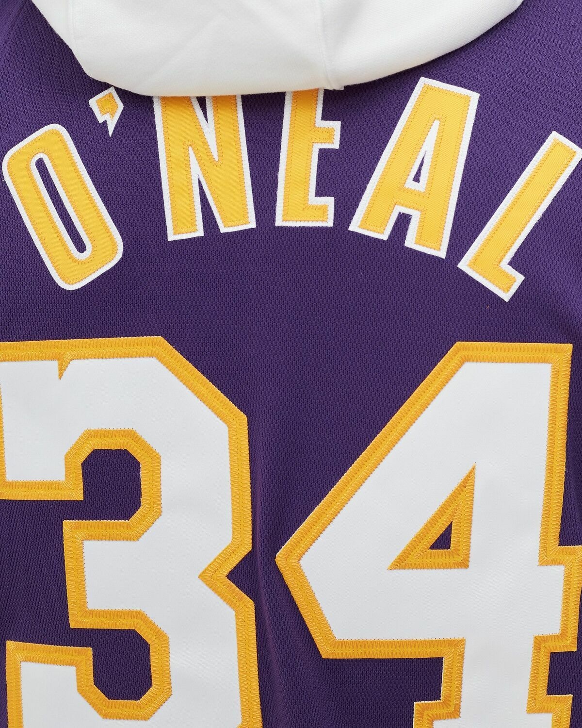 Mitchell & Ness Nba Authentic Finals Jersey Los Angeles Lakers 2001 02 Shaquille O'neal #34 Purple - Mens - Jerseys