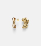Jennifer Fisher Bow Small gold-plated earrings