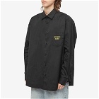 Vetements Men's Click Here Shirt in Black