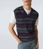 Missoni Zigzag wool sweater vest