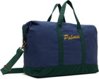 Palmes Blue & Green Logo Duffle Bag