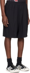 Y-3 Black Ultralight Woven Shorts